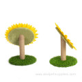 new round sisal sunflower cat climbing frame toy